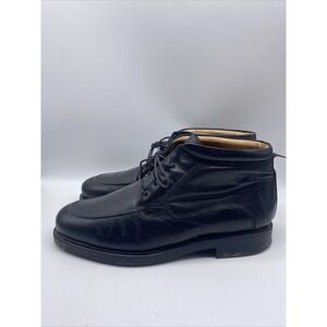 Bostonian Strada 4070 Men's Black Ankle Shoe Leather US Size 12‎
